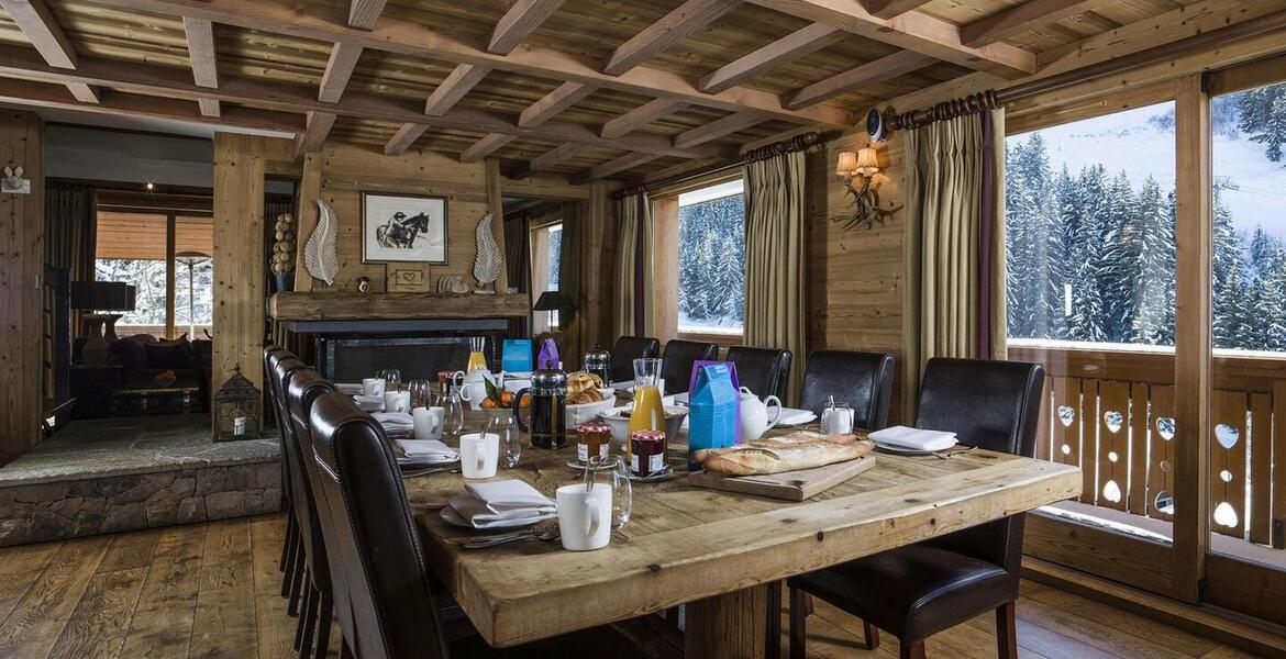 Ski-In/Ski-Out Chalet for Rent in Méribel