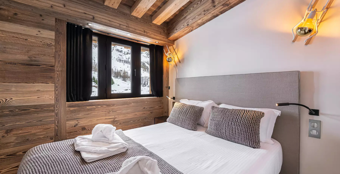 Just a few steps from Val d'Isère's cable cars, the sublime 