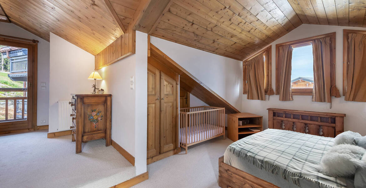 This 200m2 Chalet in Plantret, Courchevel 1850  is for rent 