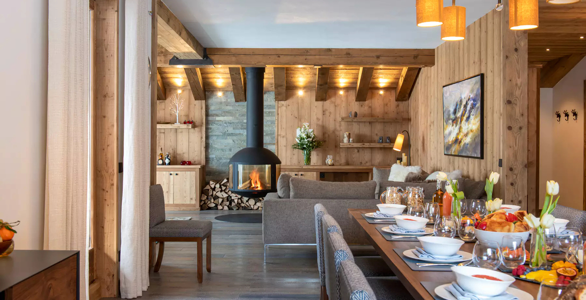 If you're looking for a chic getaway in the French Alps, loo