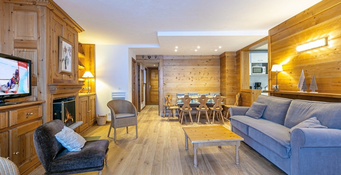 Apartment for rent in residence at the Rond-Point des Pistes