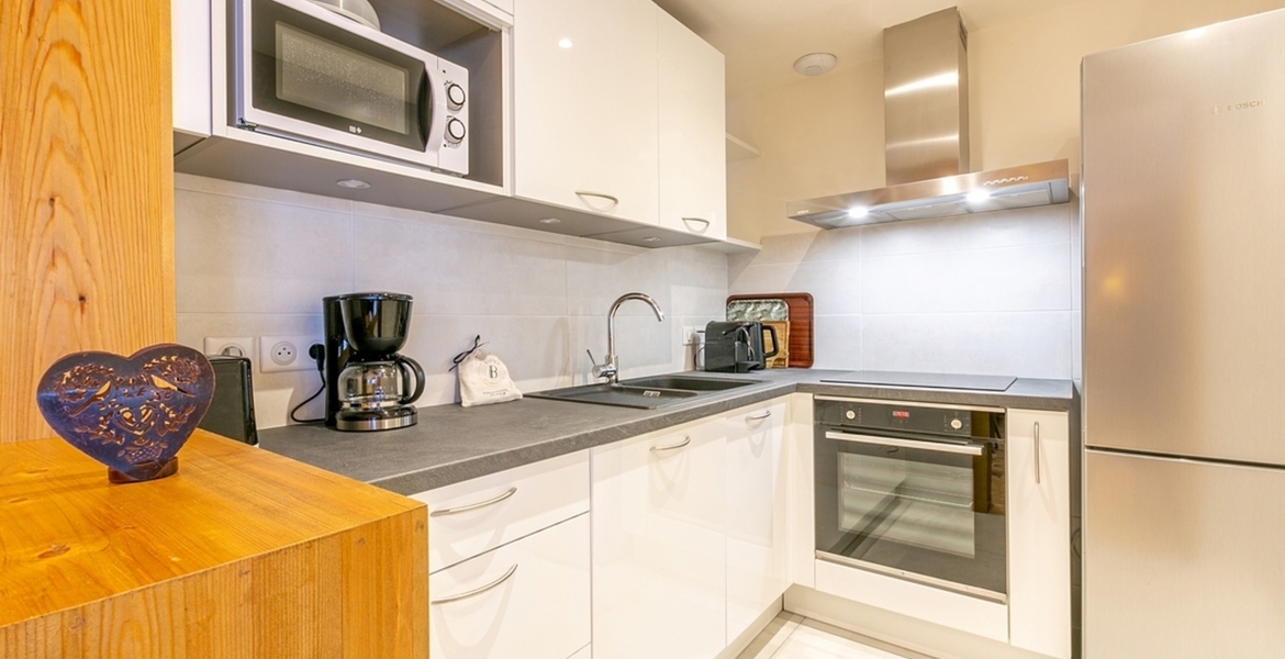 Apartment for rent in residence at the Rond-Point des Pistes