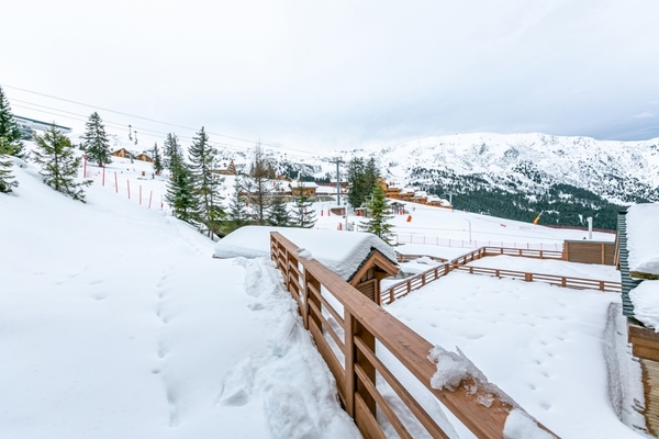 Apartment for rent in residence at the Rond-Point des Pistes