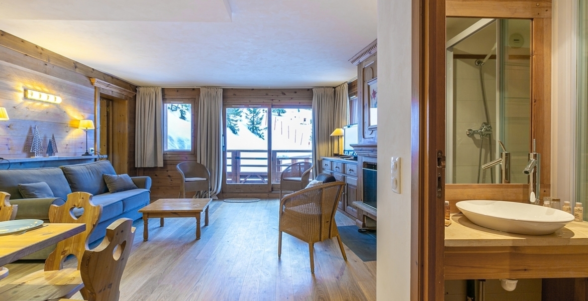 Apartment for rent in residence at the Rond-Point des Pistes