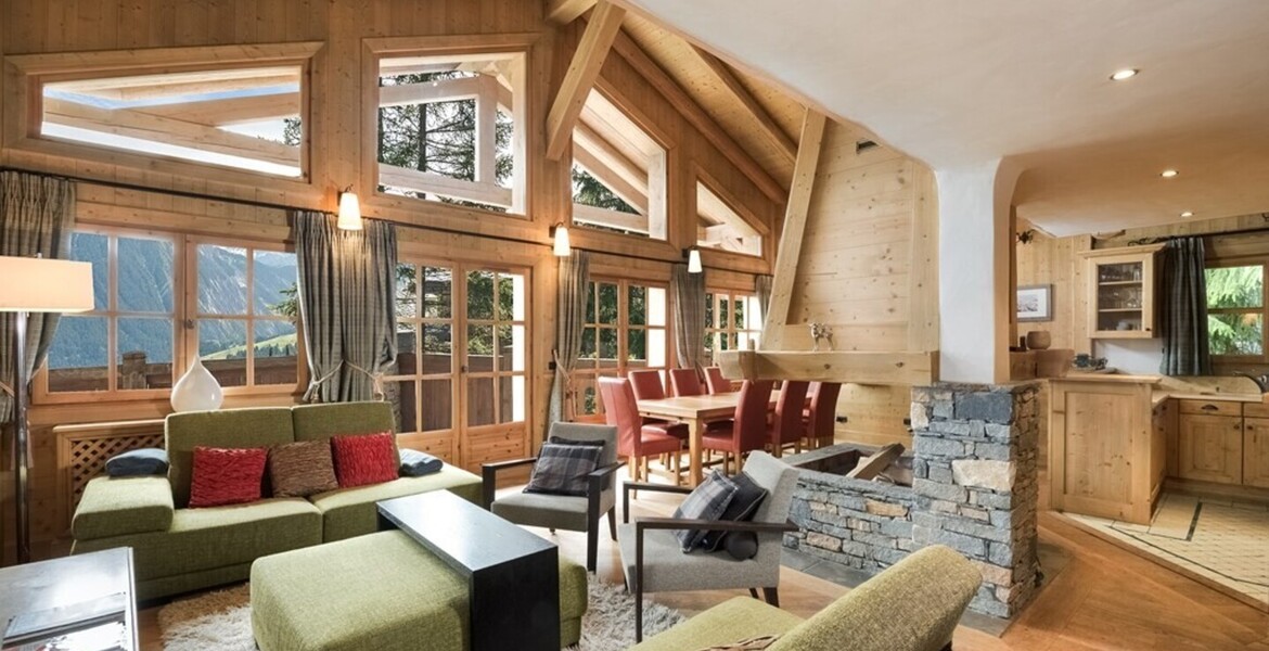 5-room chalet for holiday rental  sleeps 8 4 bedrooms 5 beds