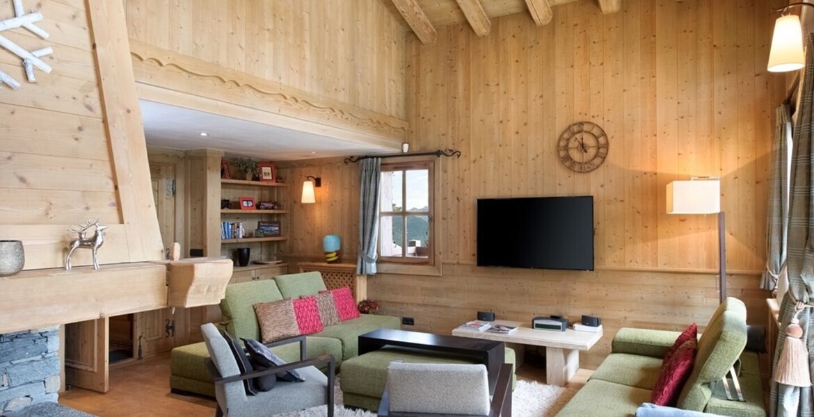 5-room chalet for holiday rental  sleeps 8 4 bedrooms 5 beds