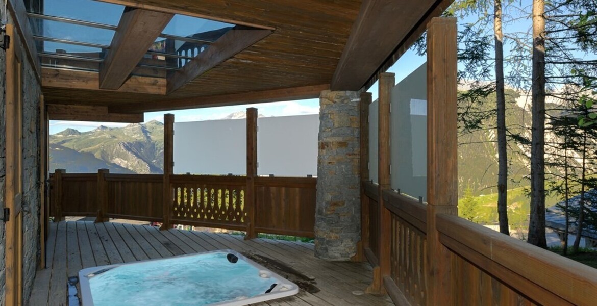 5-room chalet for holiday rental  sleeps 8 4 bedrooms 5 beds