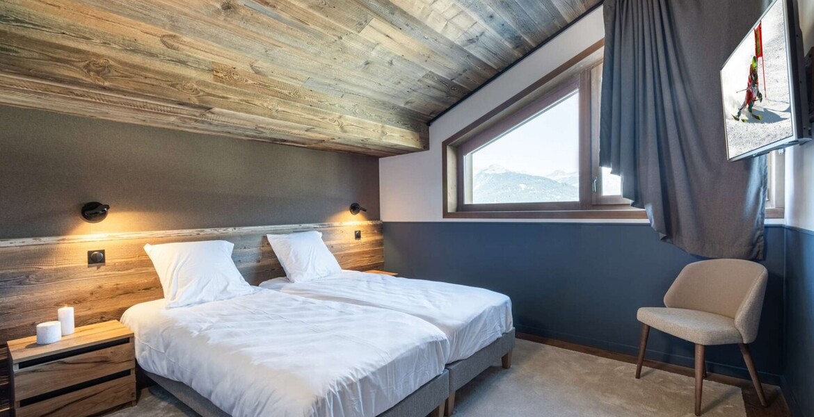 Holiday rental 5-room flat Courchevel 1550 10 people4 bedroo