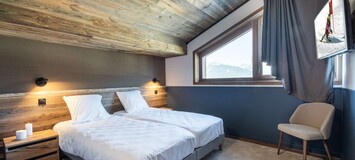 Holiday rental 5-room flat Courchevel 1550 10 people4 bedroo