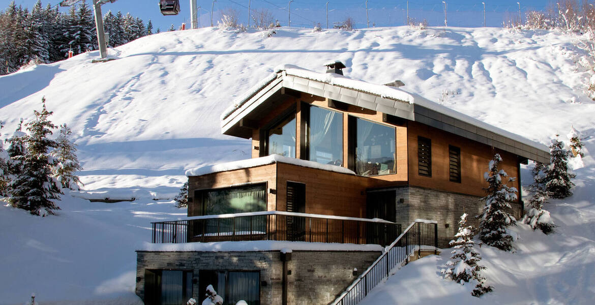 Luxury Ski-In/Ski-Out Chalet Rentals in Courchevel 1550