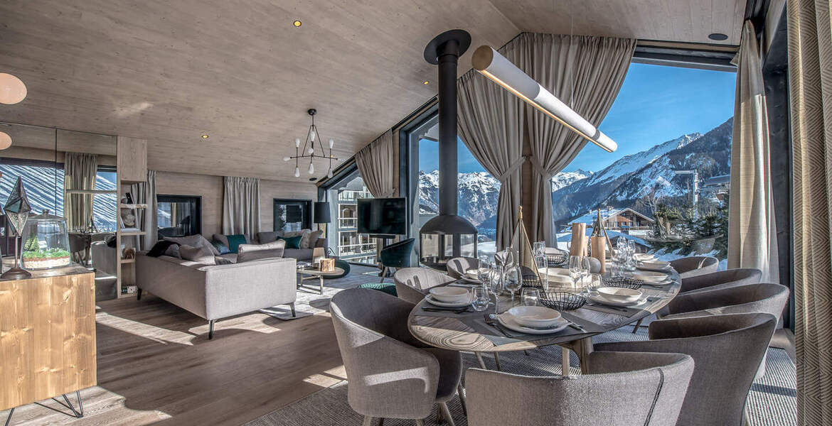 Luxury Ski-In/Ski-Out Chalet Rentals in Courchevel 1550