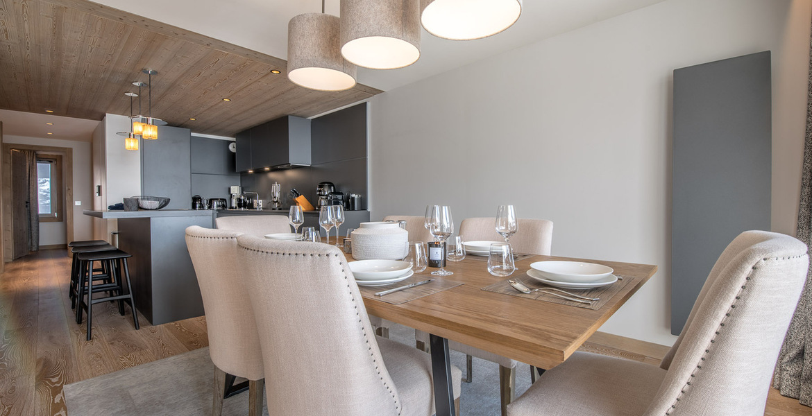 Appartement in Courchevel 1550 Le Village, French Alps
