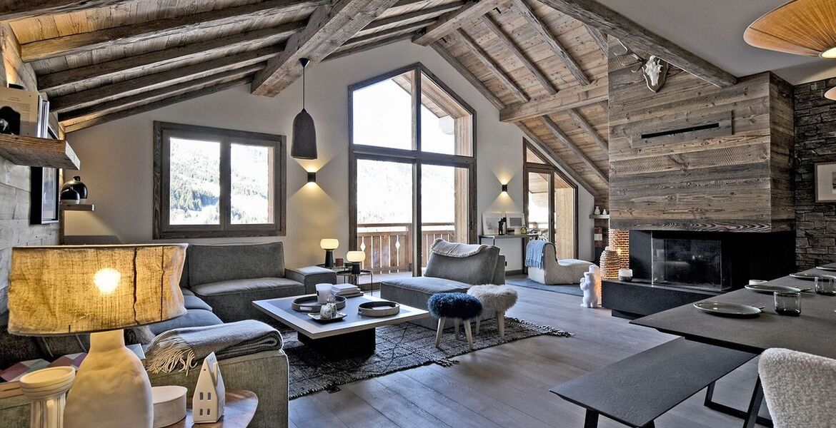New flat in resort centre in Meribel