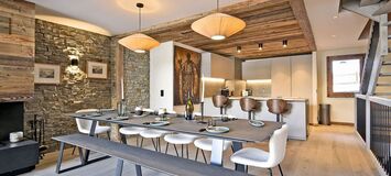 New flat in resort centre in Meribel