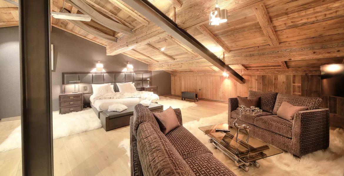 Chalet in Megève for 16 guests with 7 bedrooms 