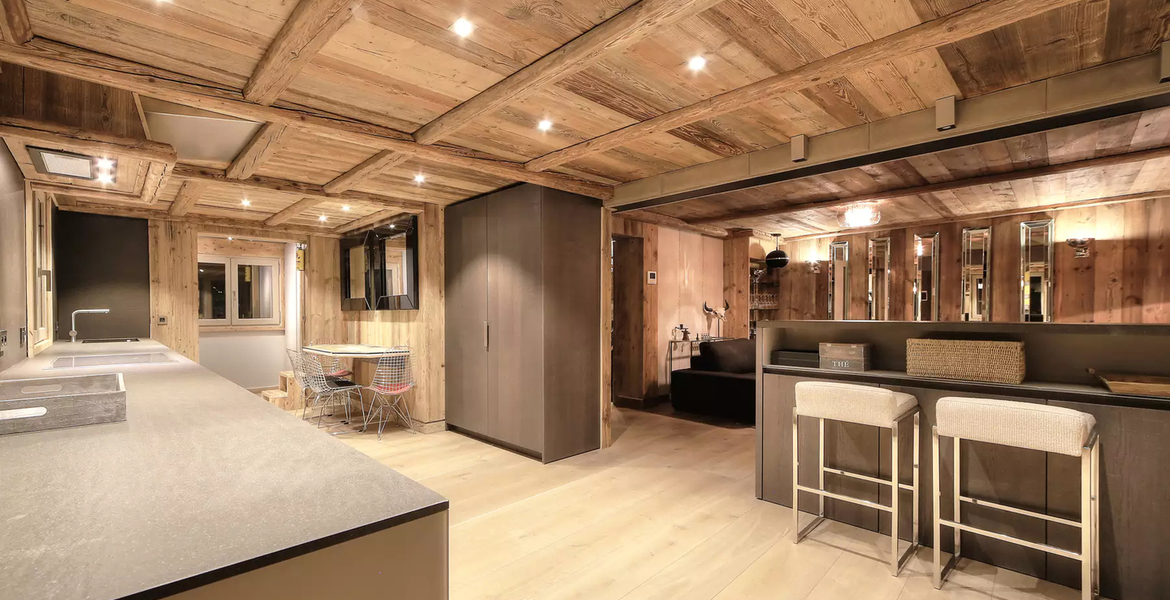 Chalet in Megève for 16 guests with 7 bedrooms 