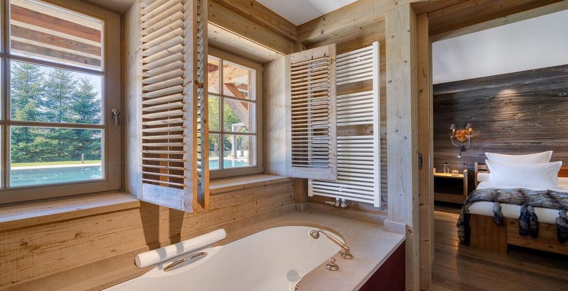 Beautiful Chalet in Megève for 16 with 7 bedrooms