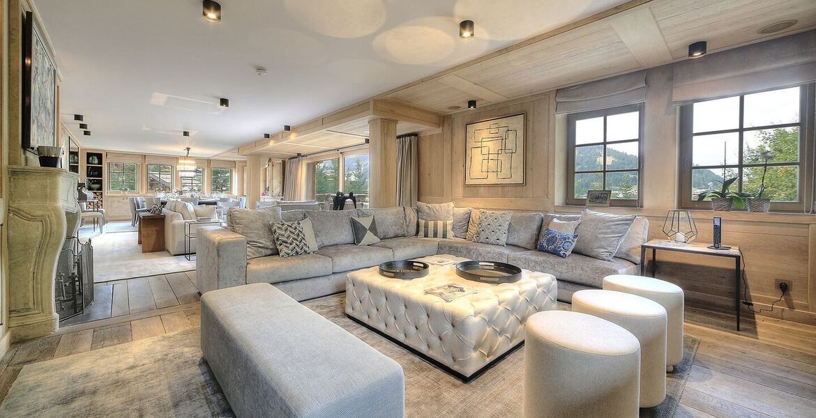 Beautiful Chalet in Megève for 16 with 7 bedrooms