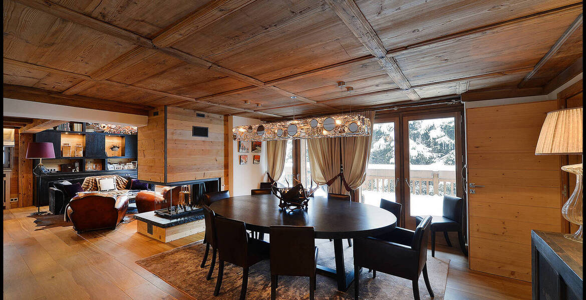 Chalet nestled in the heart of Megeve with 550sqm