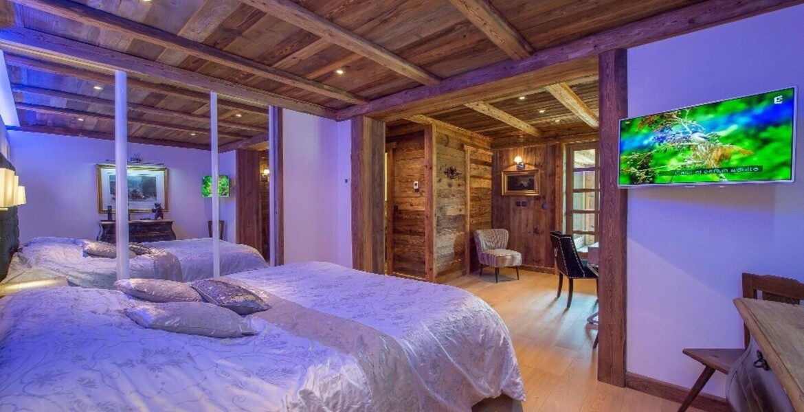 Chalet in Megève Alpes France 13 people 7 bedrooms
