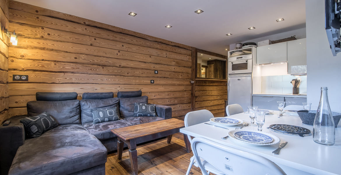 Flat in the heart of the Meribel resort