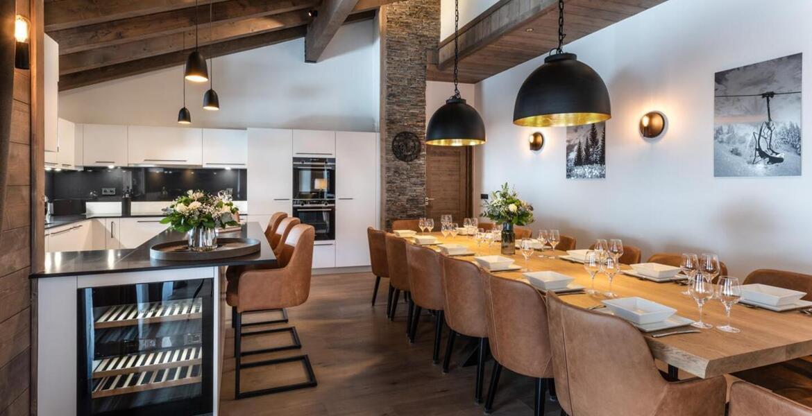 The Meribel duplex penthouse, located on floor 1 and 2