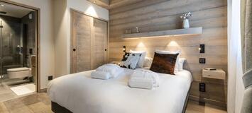 The flat á Meribel, located on the 1st floor 