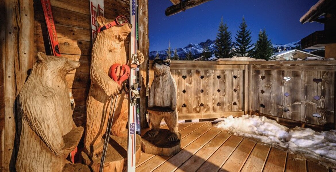 The luxurious Chalet in Courchevel 1850 with 12 sleeps