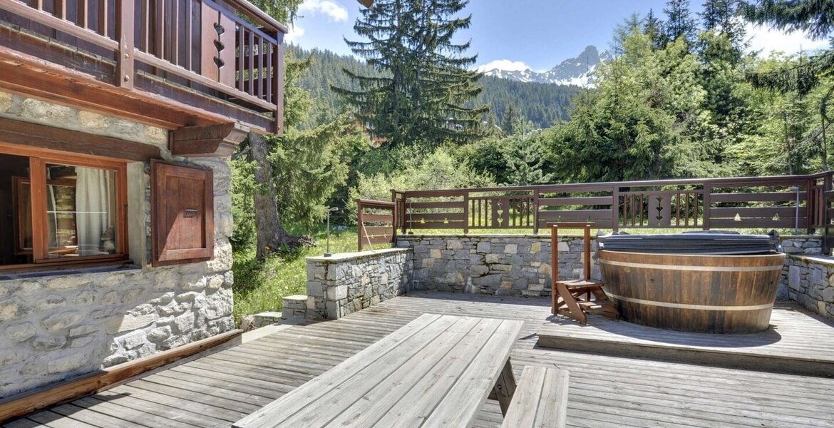 Charming Chalet in Meribel with 220sqm and 5 bedrooms 