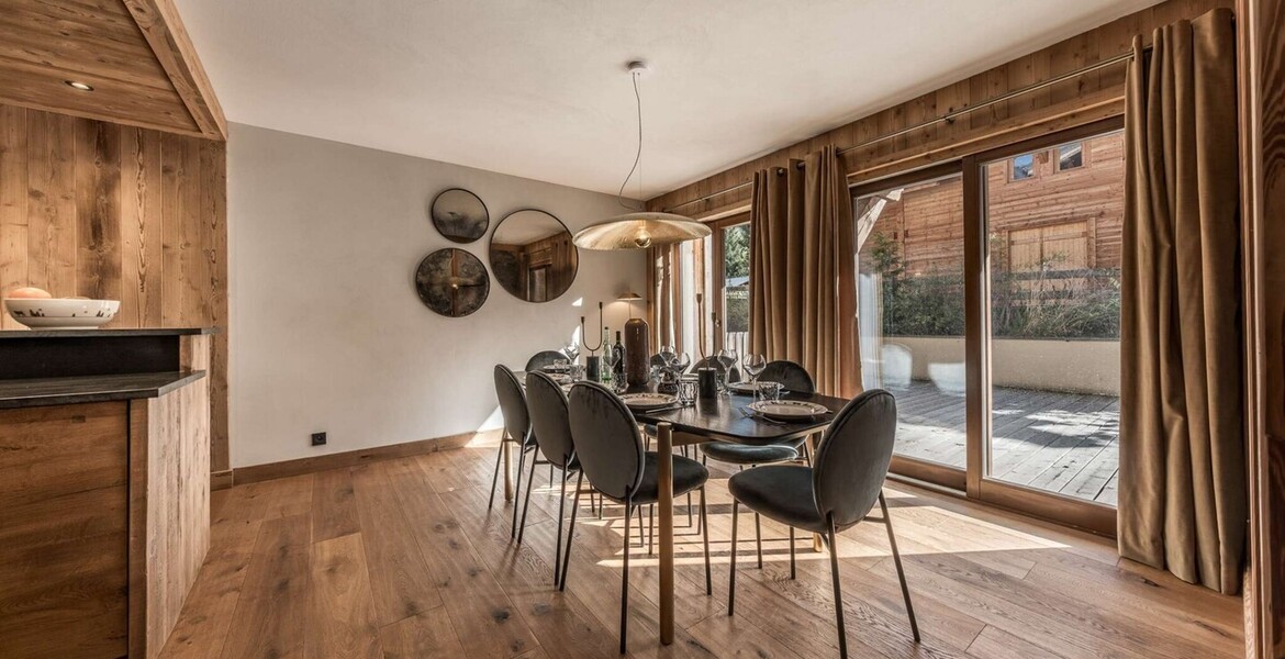 Beautiful flat with hammam in Courchevel Le Praz