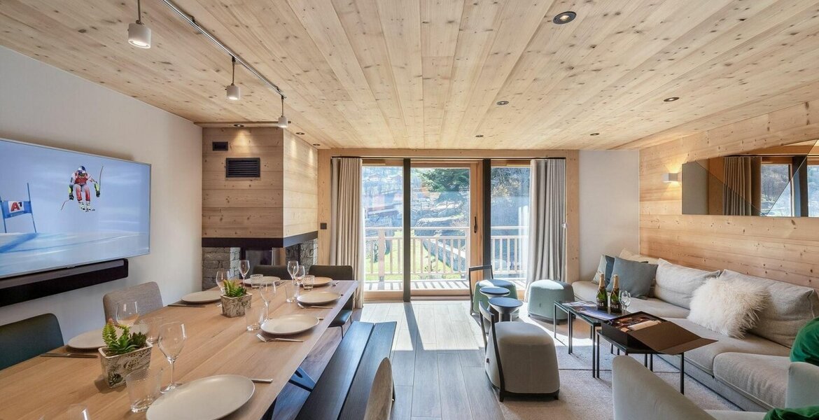 Luxury Semi Detached Chalet in Meribel  