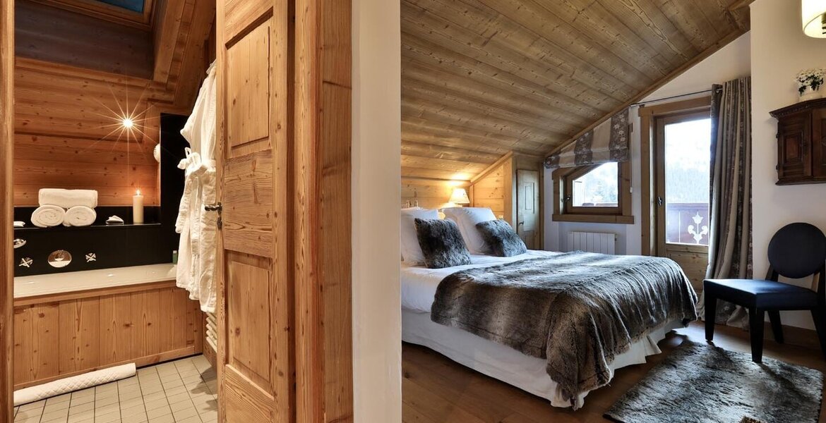 This Chalet is one the best located ski chalets in Meribel 