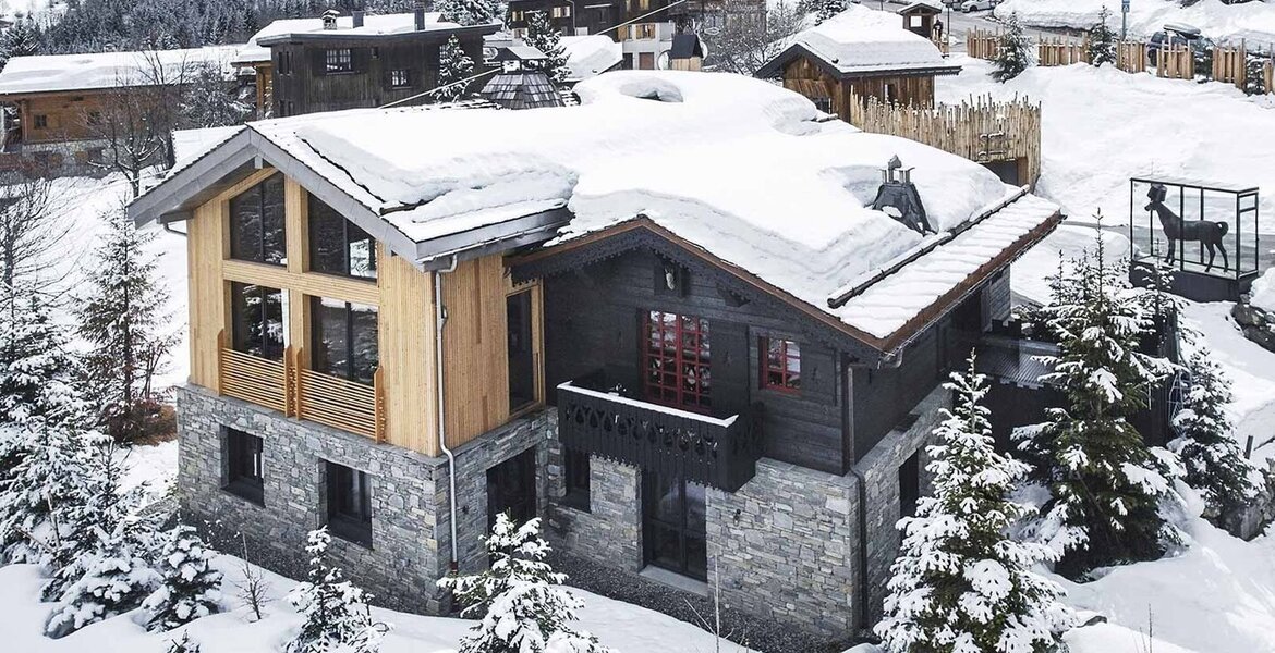 A luxury collection of Chalets for rent in Courchevel 
