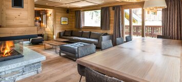 This chalet is a luxury ski chalet in Meribel