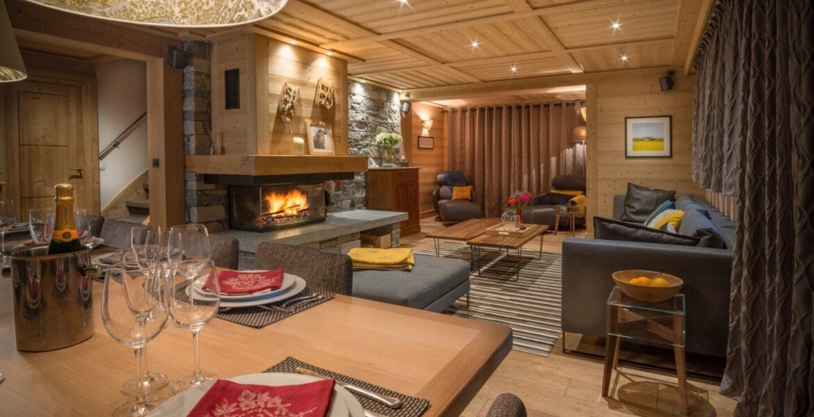 This chalet is a luxury ski chalet in Meribel