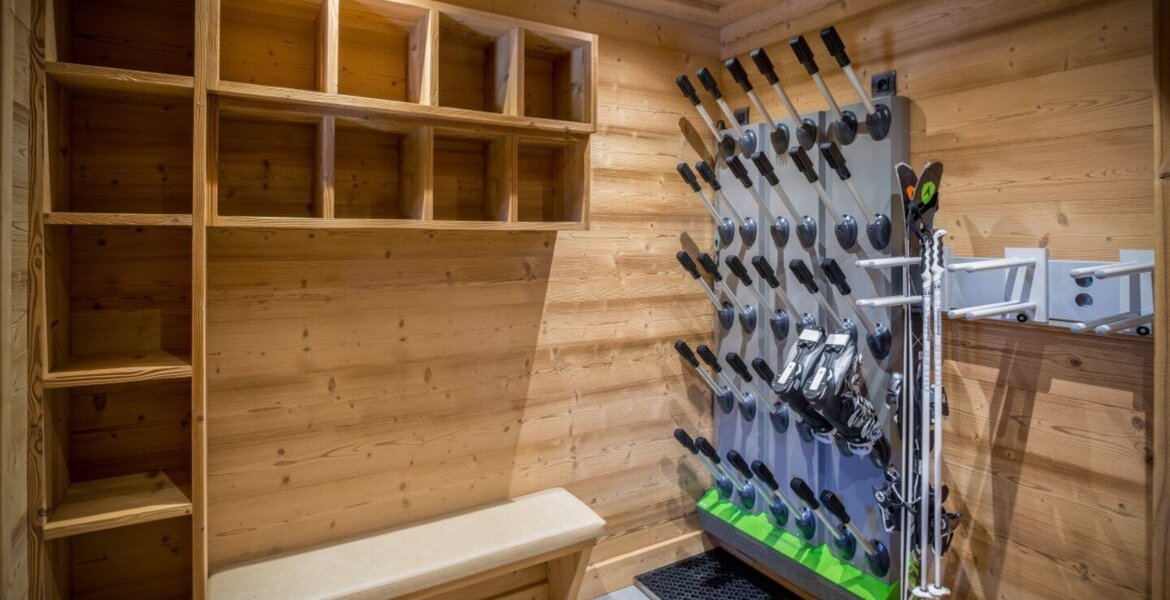 This chalet is a luxury ski chalet in Meribel