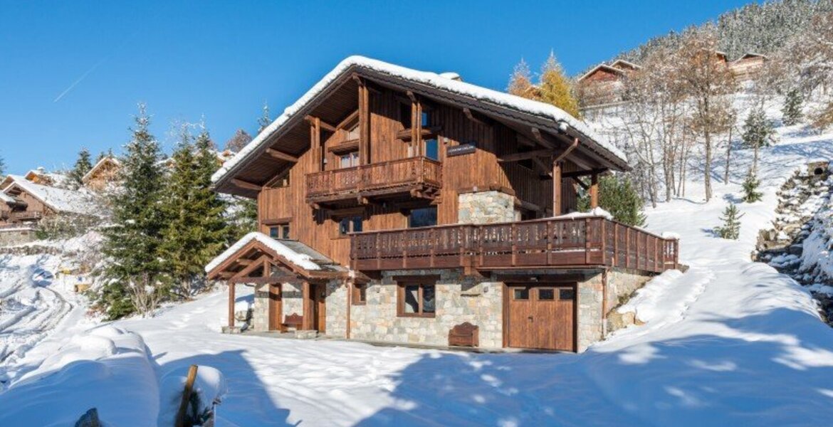 This chalet is a luxury ski chalet in Meribel