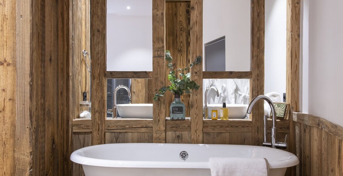 This is a luxury chalet of just over 200 m2