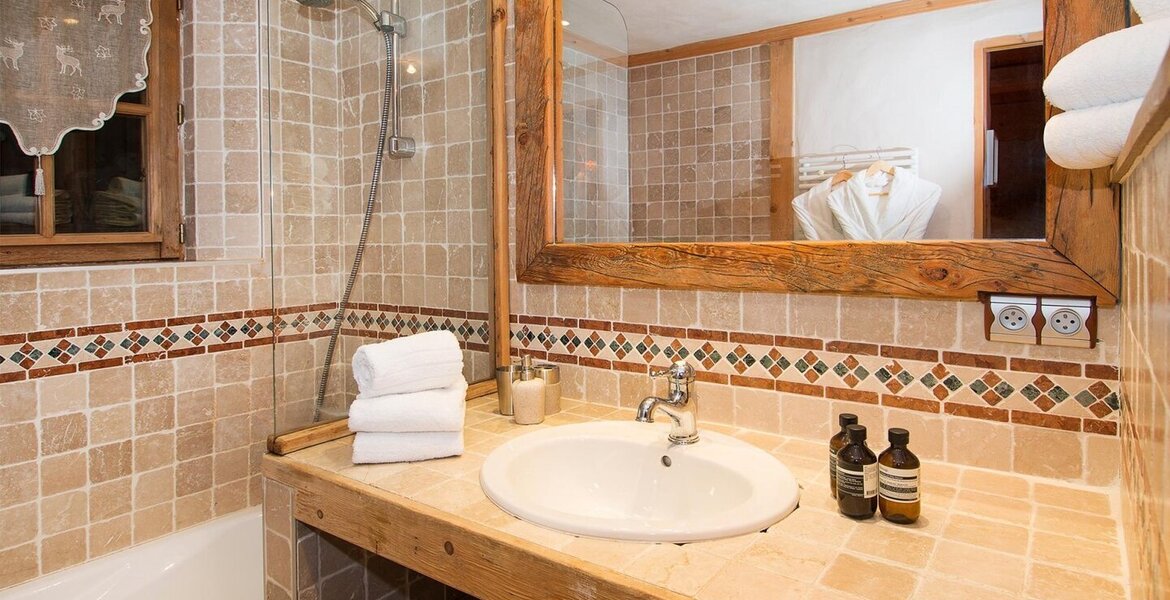 This chalet has a unique location in Val d'Isère