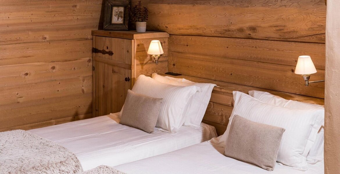 This chalet has a unique location in Val d'Isère