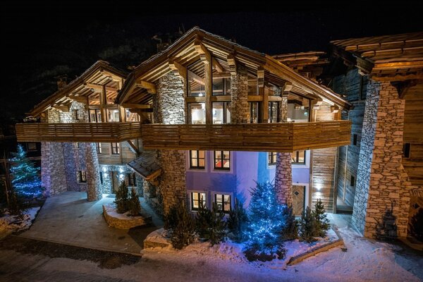 This luxury chalet rental in Val d'Isère Alps France 