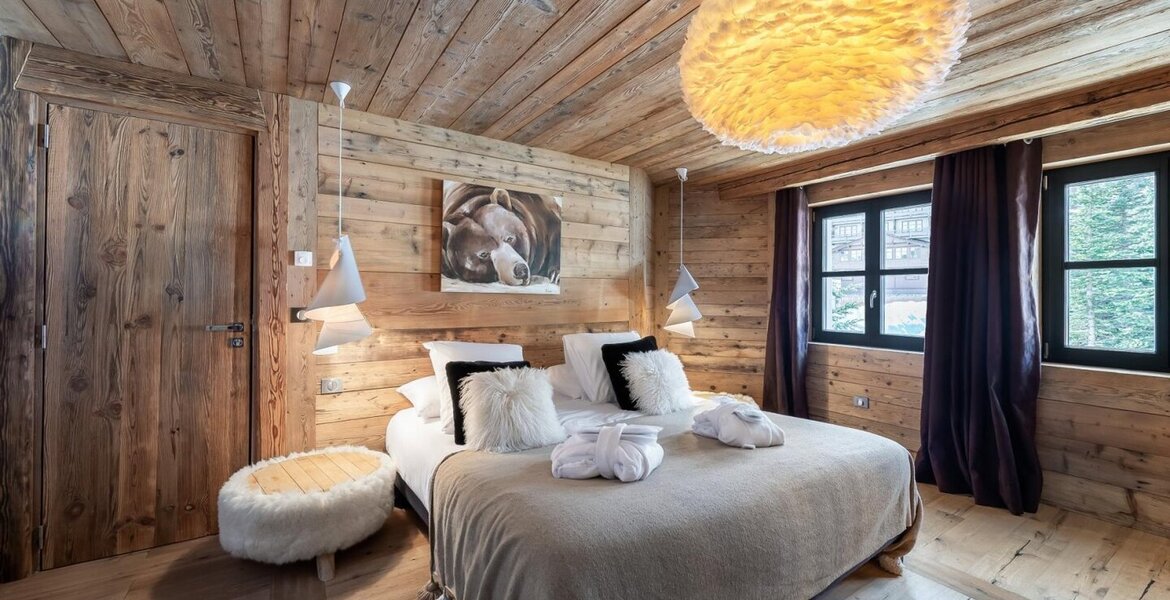 This luxury chalet rental in Val d'Isère Alps France 