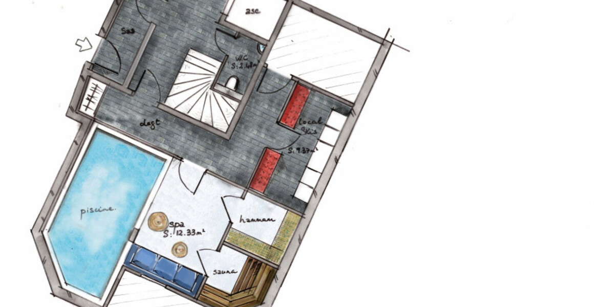 This Chalet is a total retreat from the world