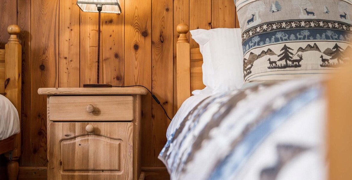 This chalet  is located in the Le Cret area of the resort