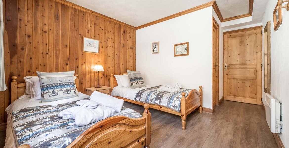 This chalet  is located in the Le Cret area of the resort