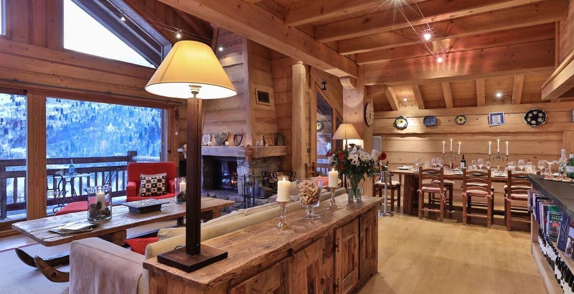 Chalet for rent in Meribel