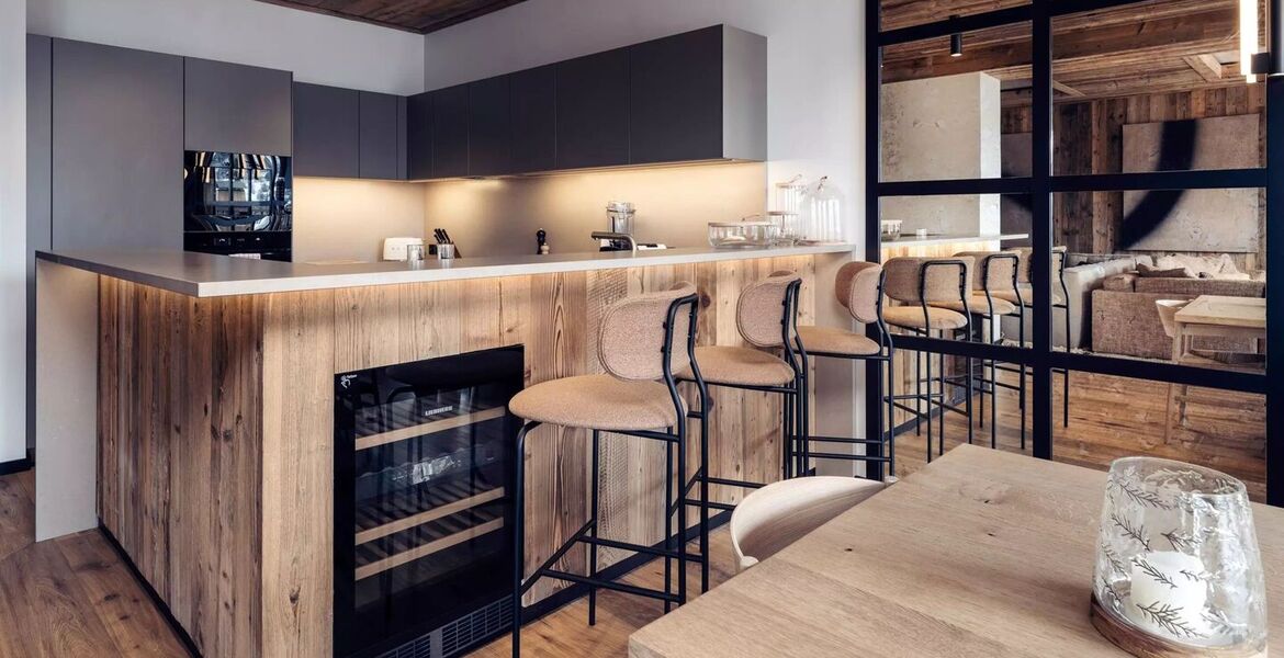 Apartment duplex for rent in Meribel