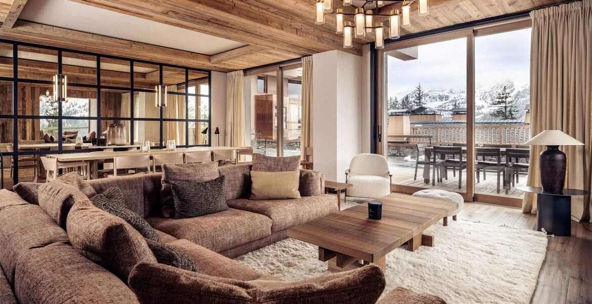 Apartment duplex for rent in Meribel