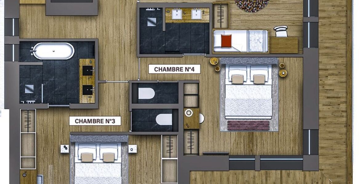 Chalet in Courchevel 1550