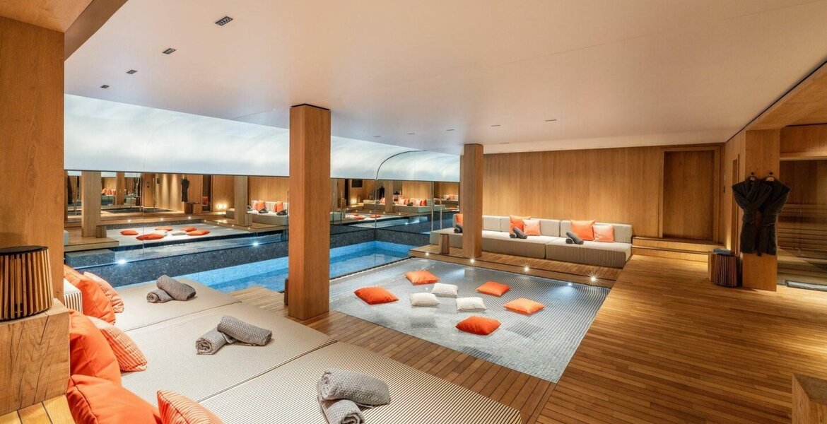 For rent Chalet ski-in ski-out Courchevel 1300 Le Praz